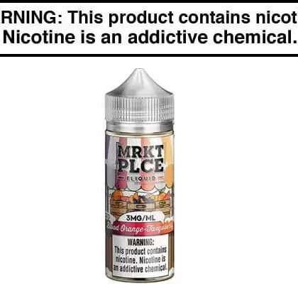 ICED BLOOD ORANGE TANGOBERRY BY MRKT PLCE 100ML - Vapejuice
