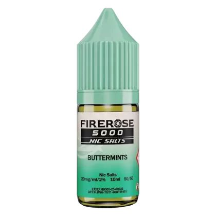 Buttermints Elux Firerose 5000 Nic Salt Vape Juice