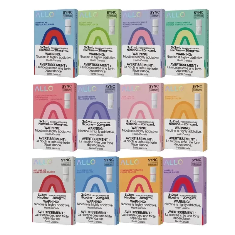 ALLO SYNC Pods – STLTH Compatible E-Liquid Pods