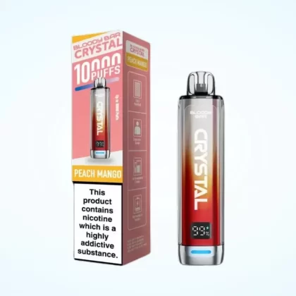 Bloody Bar Crystal 10K Prefilled Pod Kit Peach Mango - Vape Store