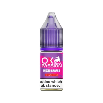 Oxva Ox Passion Mixed Grapes Nic Salt - 10mg - Vape Product (65F5F4)