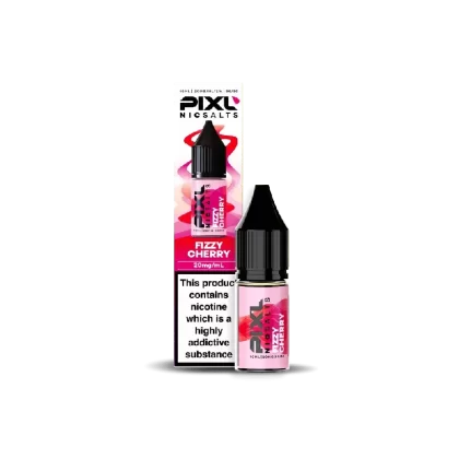 PIXL Nic Salt E-Liquid Fizzy Cherry 10ml - Nicotine Strength#20mg>10mg (8F345C)
