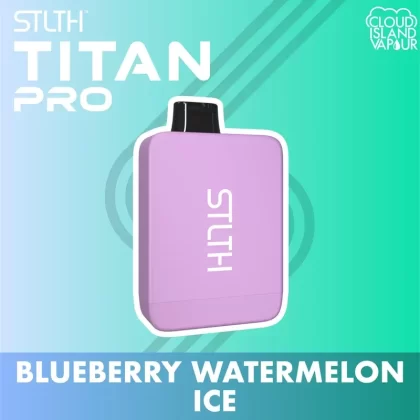 STLTH TITAN PRO Disposable Vape – Blueberry Watermelon Ice