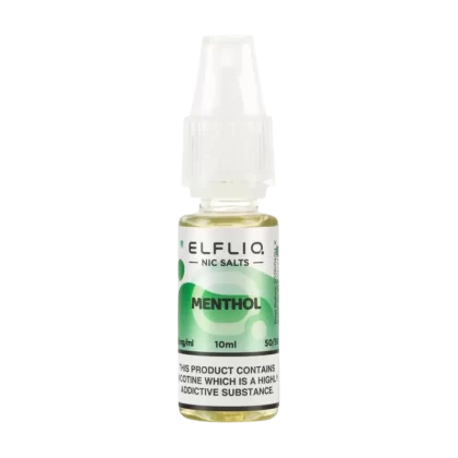 Menthol Elfliq Nic Salt by Elfbar - 10ml - Vape Product, Vape Product