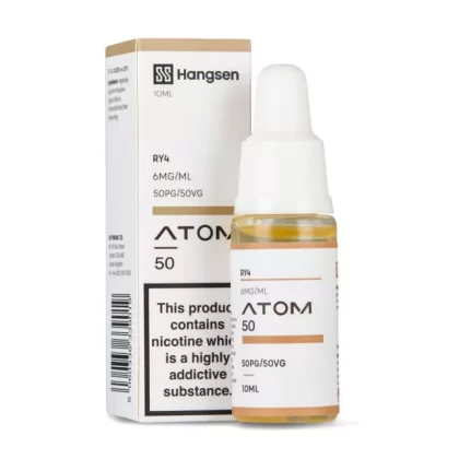 RY4 Tobacco E-Liquid Atom 50 Series by Hangsen (10ml) - 6mg