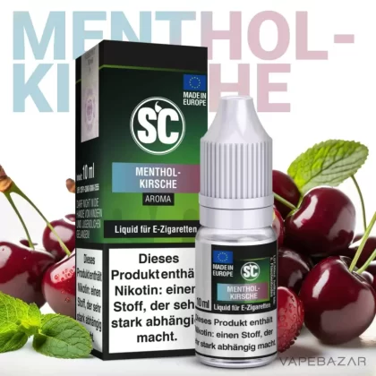 SC Liquid – Menthol Kirsche - Nikotinfrei, 18mg/ml
