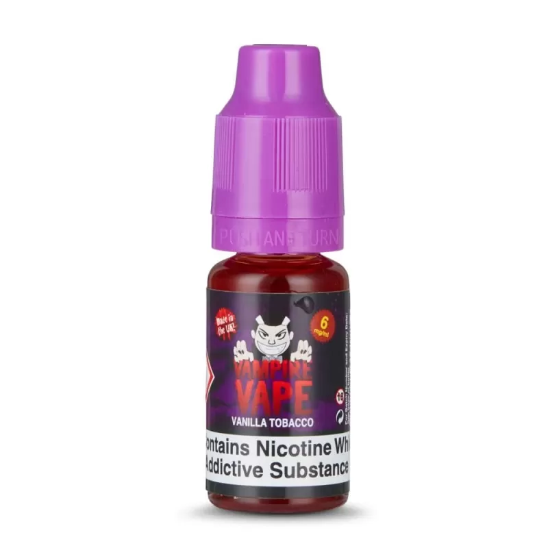 Vanilla Tobacco E-Liquid by Vampire Vape (10ml) - 0mg