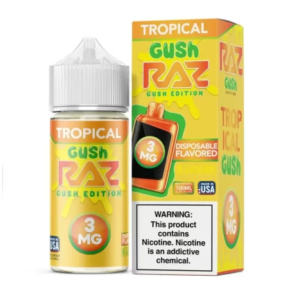 RAZ - Tropical Gush - 100ML E-Liquid - 3MG