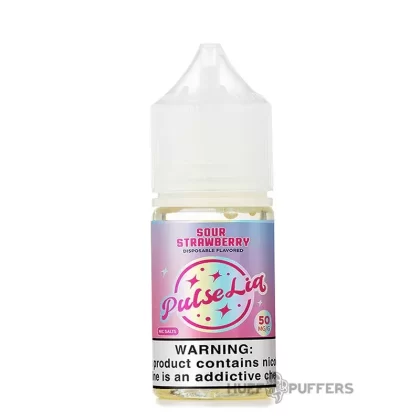 Pulse Liq Salt – Sour Strawberry 30mL - Nicotine Strength#30mg>50mg