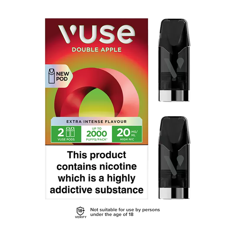 Double Apple Vuse Pro Pods - Ecigwizard