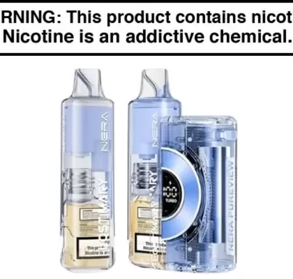 LOST MARY NERA PUREVIEW DISPOSABLE VAPE KIT – 40,000 PUFFS - Blue Razz Ice, Watermelon Ice
