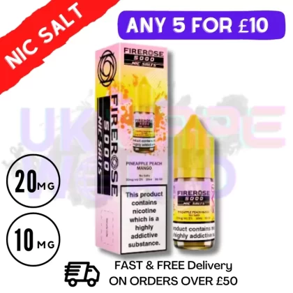 Mixed Berry Soda Firerose 5000 10ML Nic Salt