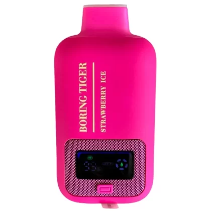 Strawberry Ice – Luffbar Boring Tiger 25000 - Ejuicewarehouse