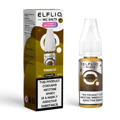 Tobacco Elfliq Nic Salt E-Liquid by Elf Bar
