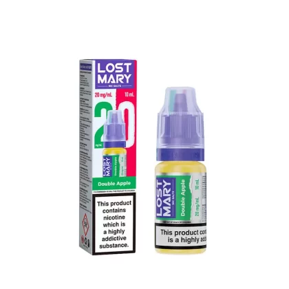 Lost Mary Double Apple 10ml Nic Salts E-Liquid - 20mg
