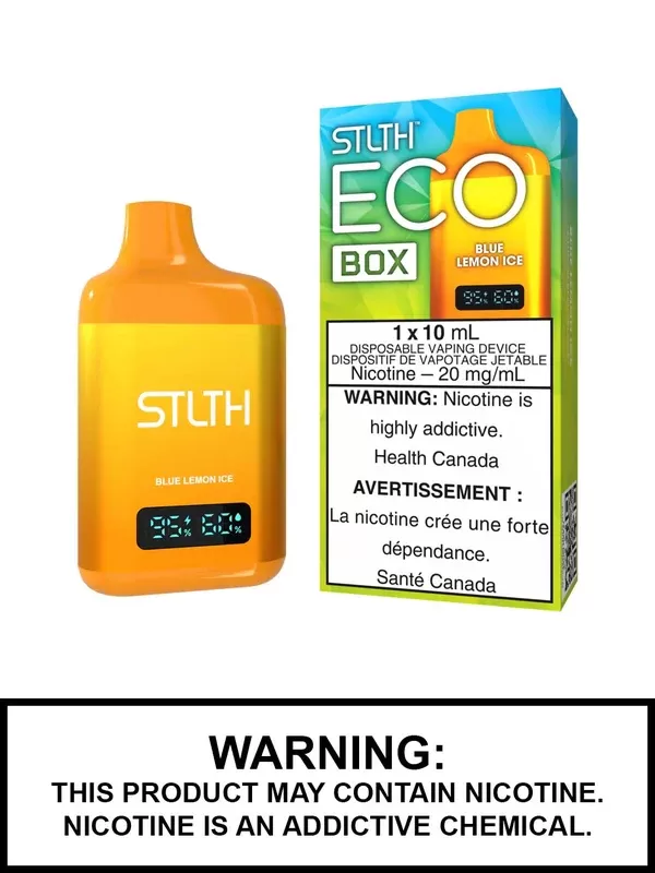 Blue Lemon Ice STLTH Eco Box Disposable Vape