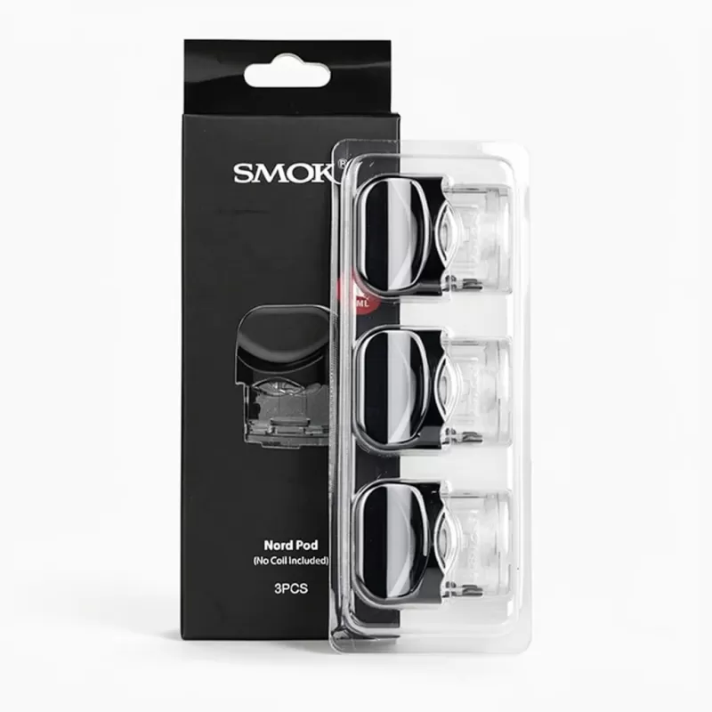 SMOK NORD Replacement Pods 3mL Refillable Capacity Vape - Vape Store