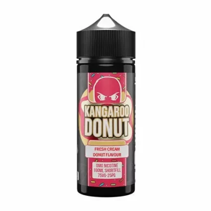 FRESH CREAM DONUT KANGAROO DONUT E LIQUID BY CLOUD THIEVES 100ML 75VG