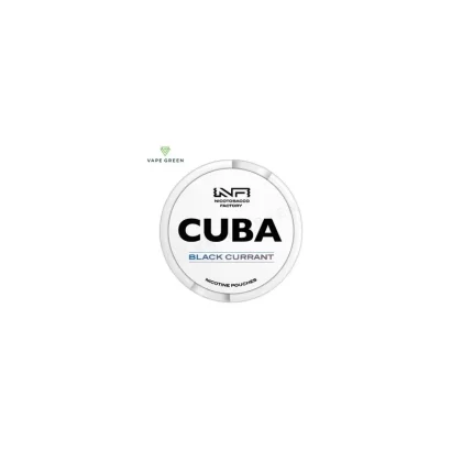 Black Currant Nicotine Pouches by Cuba