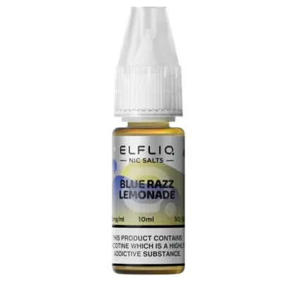 Elfliq Blue Razz Lemonade Nic Salt E-Liquid - 10mg
