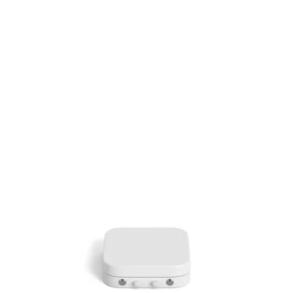 Child Resistant & Sustainable | Hinged-Lid Micro Pack Container | 50mm x 50mm – White Tin – 100 Count