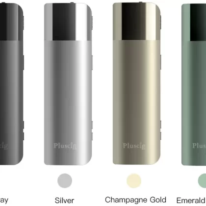 Pluscig S10 Heat Not Burn Kit 3500mA - Champagne Gold