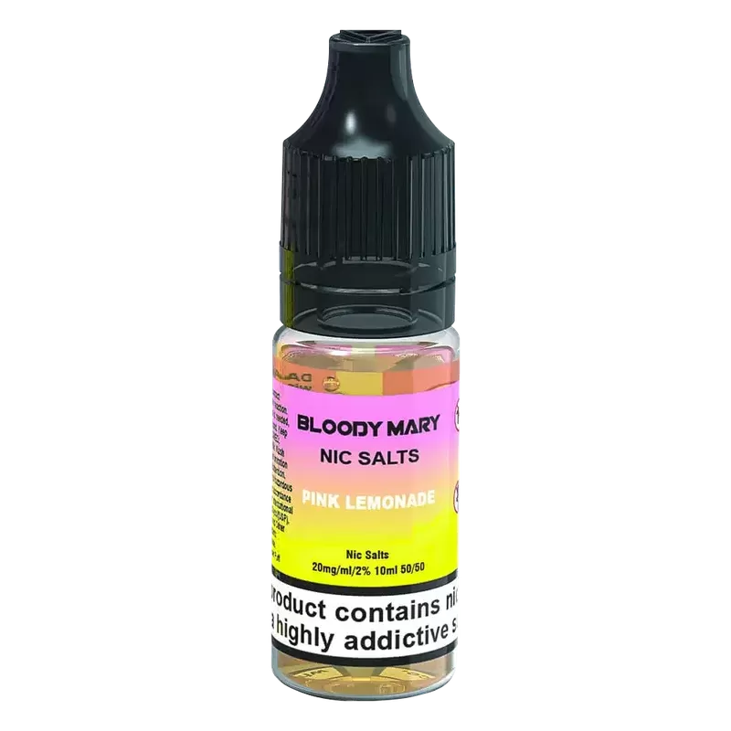 Bloody Mary Pink Lemonade Nic Salt Vape Juice