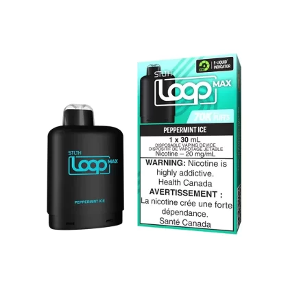 STLTH LOOP MAX POD PACK – PEPPERMINT ICE