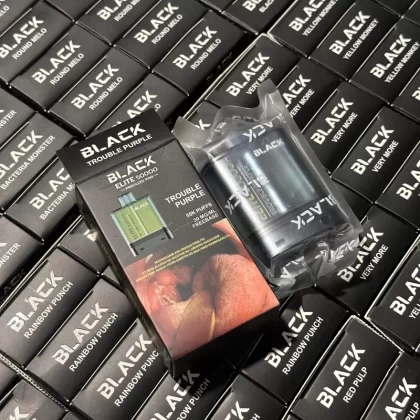 Black Elite 50k prefilled pod - Yellow Monkey - Banana
