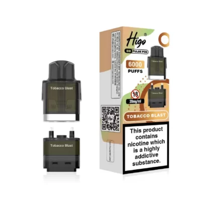 Higo BB Pulse 6000 Prefilled Pod Tobacco Blast