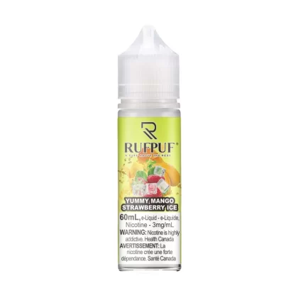 RUFPUF (Regular Series)— Yummy Mango Strawberry Ice—(3/6)mg - Vapebar Pk