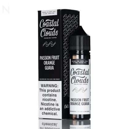 Coastal Clouds E-Liquid - Passionfruit Orange Guava - 60mL - 6mg