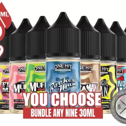 One Hit Wonder Salts Bundle 9x30ml (270ml)