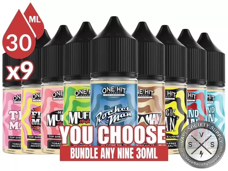 One Hit Wonder Salts Bundle 9x30ml (270ml)