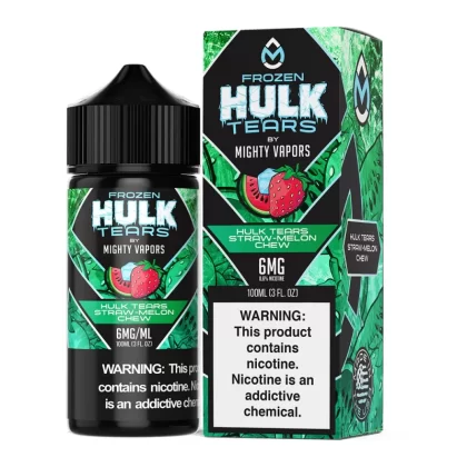 Frozen Hulk Tears | Mighty Vapors Hulk Tears | 100mL - 0MG