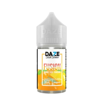 Orange Yuzu Tangerine 7Daze Fusion Salts 30mL