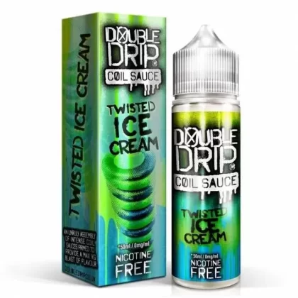 Twisted Ice Cream Shortfill E-Liquid by Double Drip (50ml) - 0mg