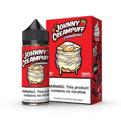 Strawberry by Tinted Brew - Johnny Creampuff TFN Series 100mL - 6MG