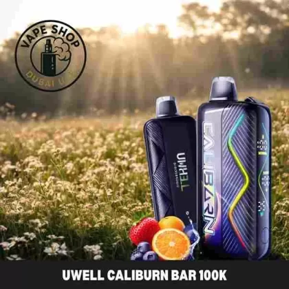 Uwell Caliburn Bar 100k 20mg Up To 100000 Puffs Disposable Vape Buy in Dubai - Vapeshopdubaiuae