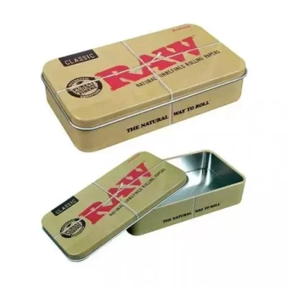 Raw Metal Storage Tin - Ejuicewarehouse