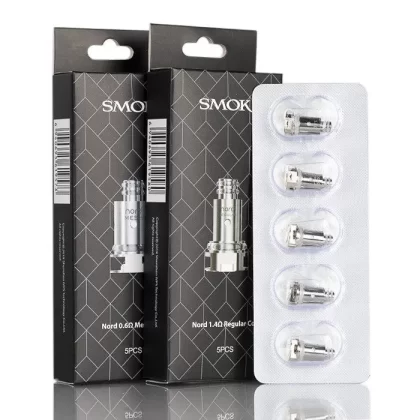 Smok Nord Regular Coil – 1.4 ohm & 0.6 ohm - Vapebar Pk