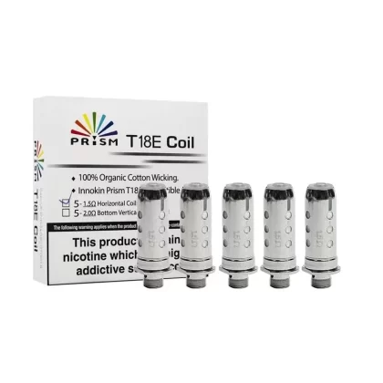 Innokin Prism T18E Coils - Resistance#1.5 Coil>1.7 Coil