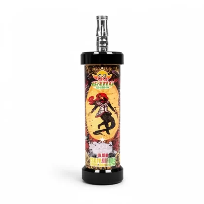 QQ Bang Shisha Hookah Vape 80000 Puffs Smart LCD Screen - Randm Mix, Peach Mango Watermelon; 5-nicotine, 2-nicotine (BB8DE7)