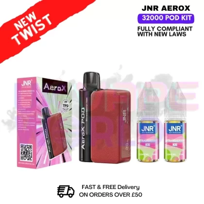 Strawberry ICE JNR AeroX 32K 32000 Puff Pod Kit