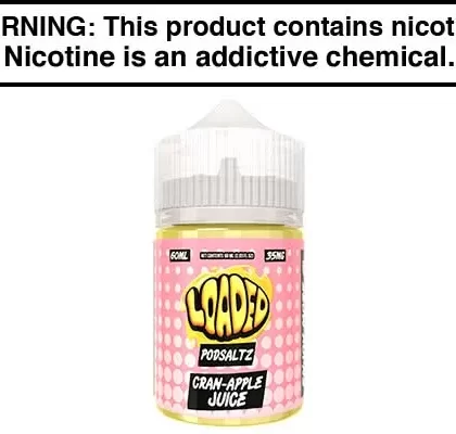 CRAN APPLE BY LOADED PODSALTZ 60ML - Vapejuice