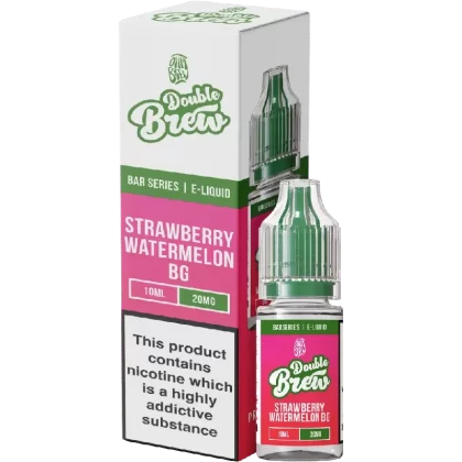 Ohm Brew Double Brew Nic Salt E-Liquid Strawberry Watermelon BG