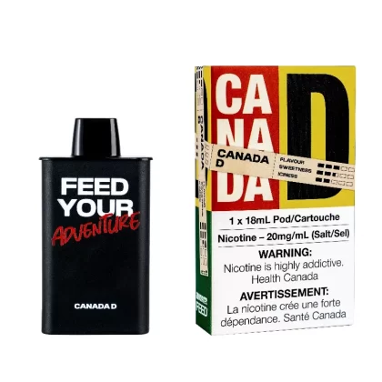 Feed White Rush (Canada D) Disposable Pod (9000 Puffs)
