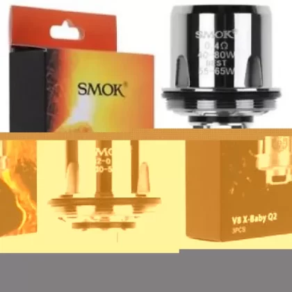 Smok TFV8 X-Baby Coils – 3 Pack [M2 Core]
