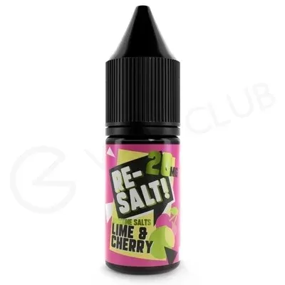 Lime & Cherry Nic Salt E-Liquid by Re Salt