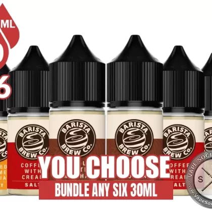 Barista Brew Co. Salt Bundle 6x30ml (180ml)